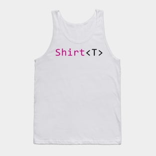 Programmer Shirt Tank Top